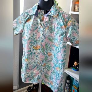 OSHKOSH - Boy's Shirt - Short Sleeves - Size 14